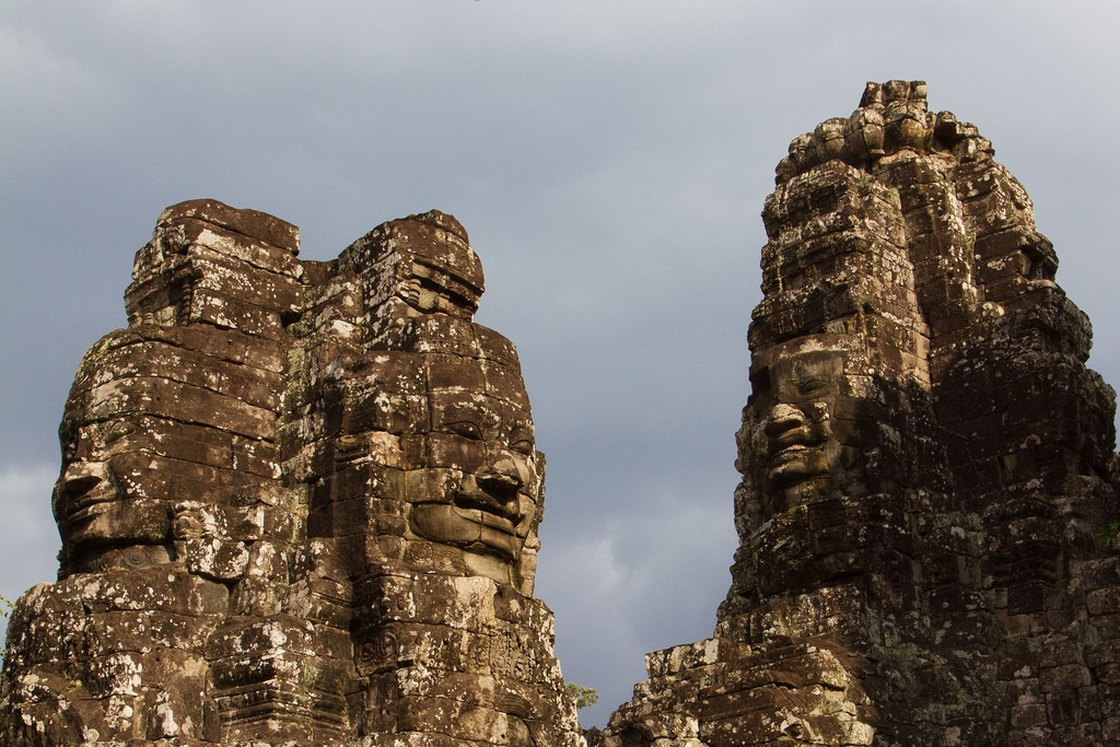 Храм Байон в заповеднике Ангкор, Камбоджа – фотографии Камбоджи