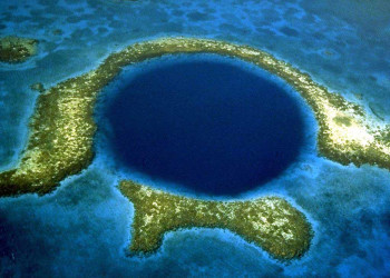 Большую голубую дыру считали резервуаром древних цивилизаций – фотографии Белиза