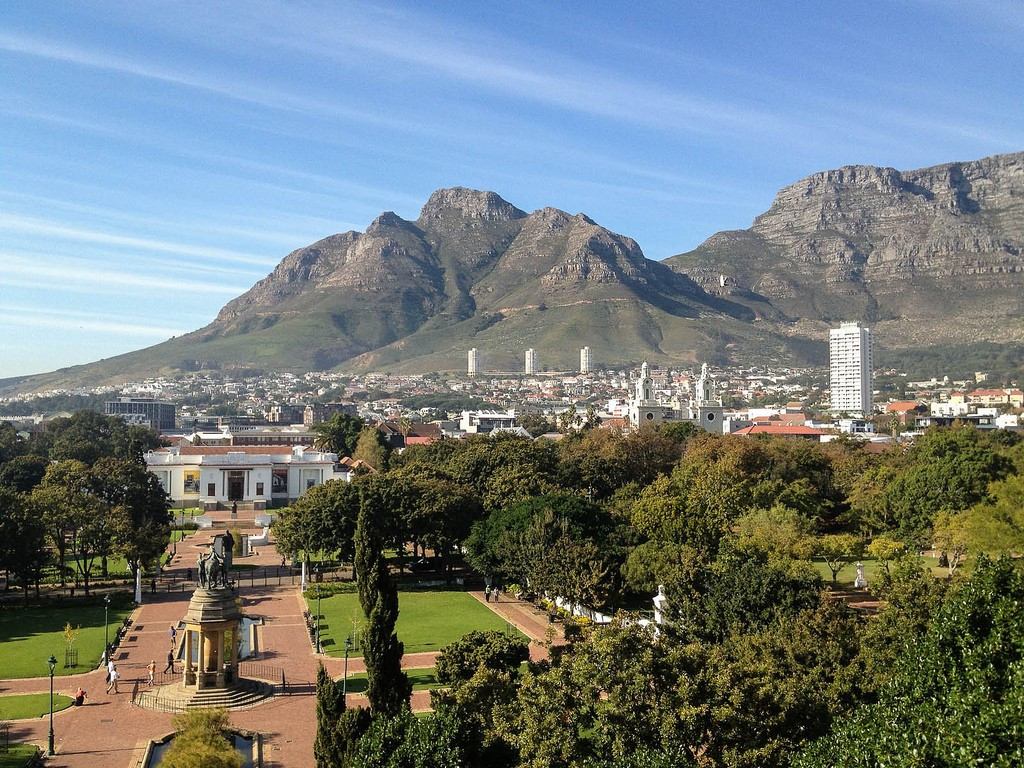 Изумительный вид Столовой горы в Кейптауне, ЮАР – фотографии ЮАР