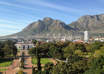 Изумительный вид Столовой горы в Кейптауне, ЮАР – фотографии ЮАР