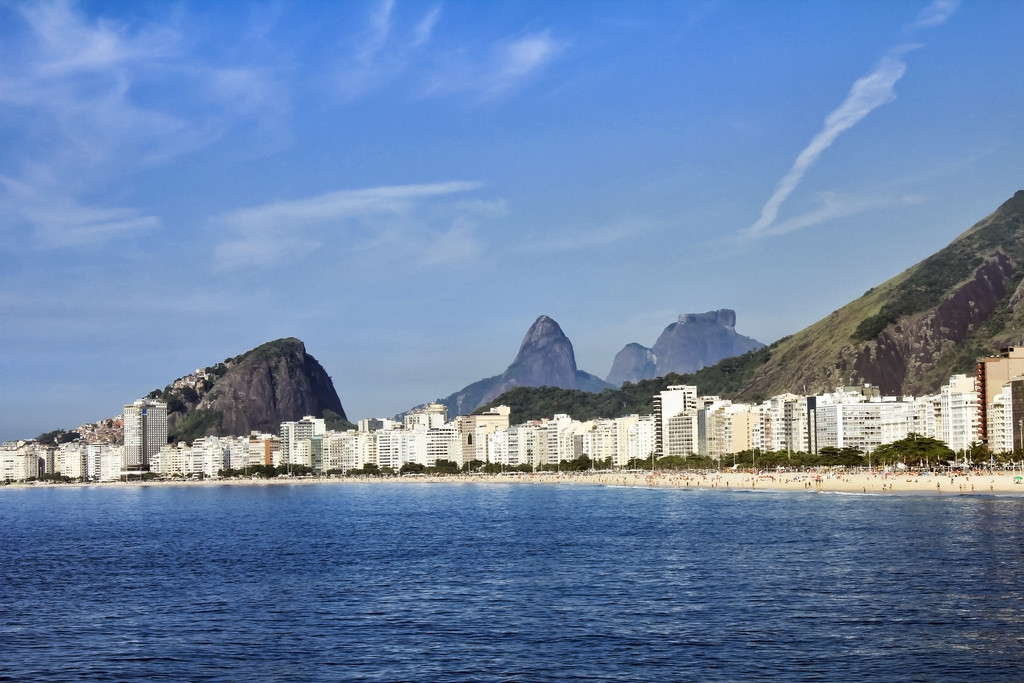 Пляж Копакабана в Рио – фотографии Бразилии