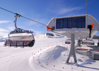 Подъемник. Флахау. Австрия – фотографии Австрии