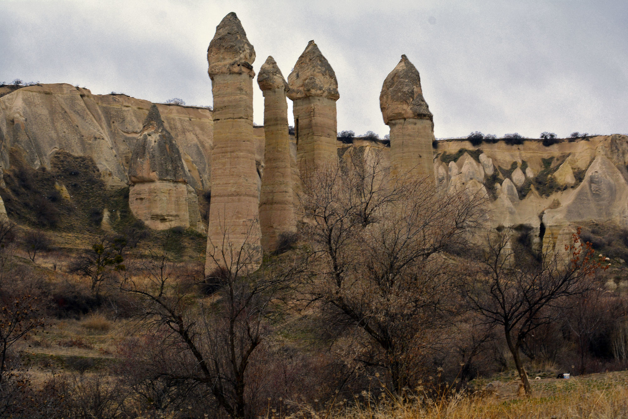 Название Долина фаллосов в Турции из-за скал необычной формы, глядя на которые невольны воспоминания – фотографии Турции