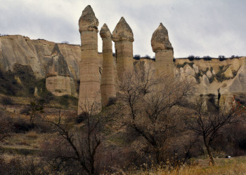 Название Долина фаллосов в Турции из-за скал необычной формы, глядя на которые невольны воспоминания – фотографии Турции