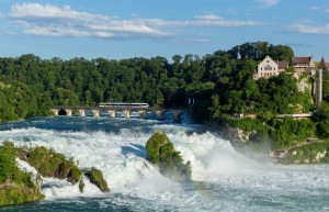 Рейнский водопад 7 – фотографии Швейцарии