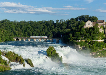Рейнский водопад 7 – фотографии Швейцарии