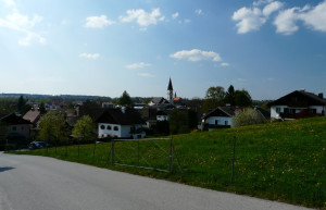 Проезжая дорога. Оберндорф-Зальцбург. Австрия – фотографии Австрии