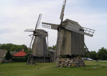 Ветряные мельницы – это визитная карточка Сааремаа – фотографии Эстонии
