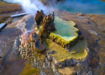 Гейзер Флай – фотографии США