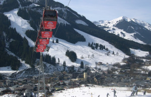 Канатная дорога. Заальбах. Австрия – фотографии Австрии