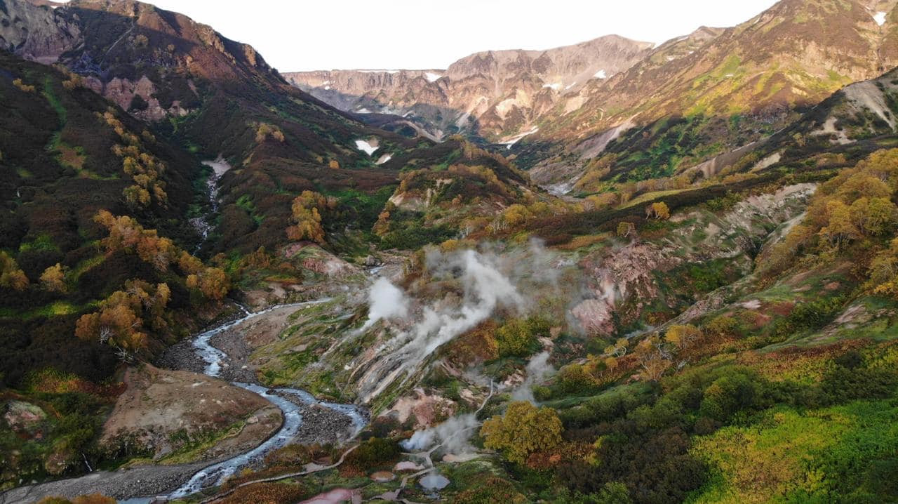Долина Гейзеров - в списке Всемирного наследия и является частью Кроноцкого природного заповедника – фотографии России