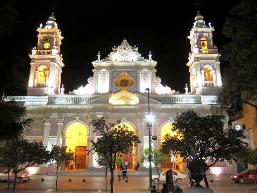 Ночные огни. Сальта. Аргентина. – фотографии Аргентины