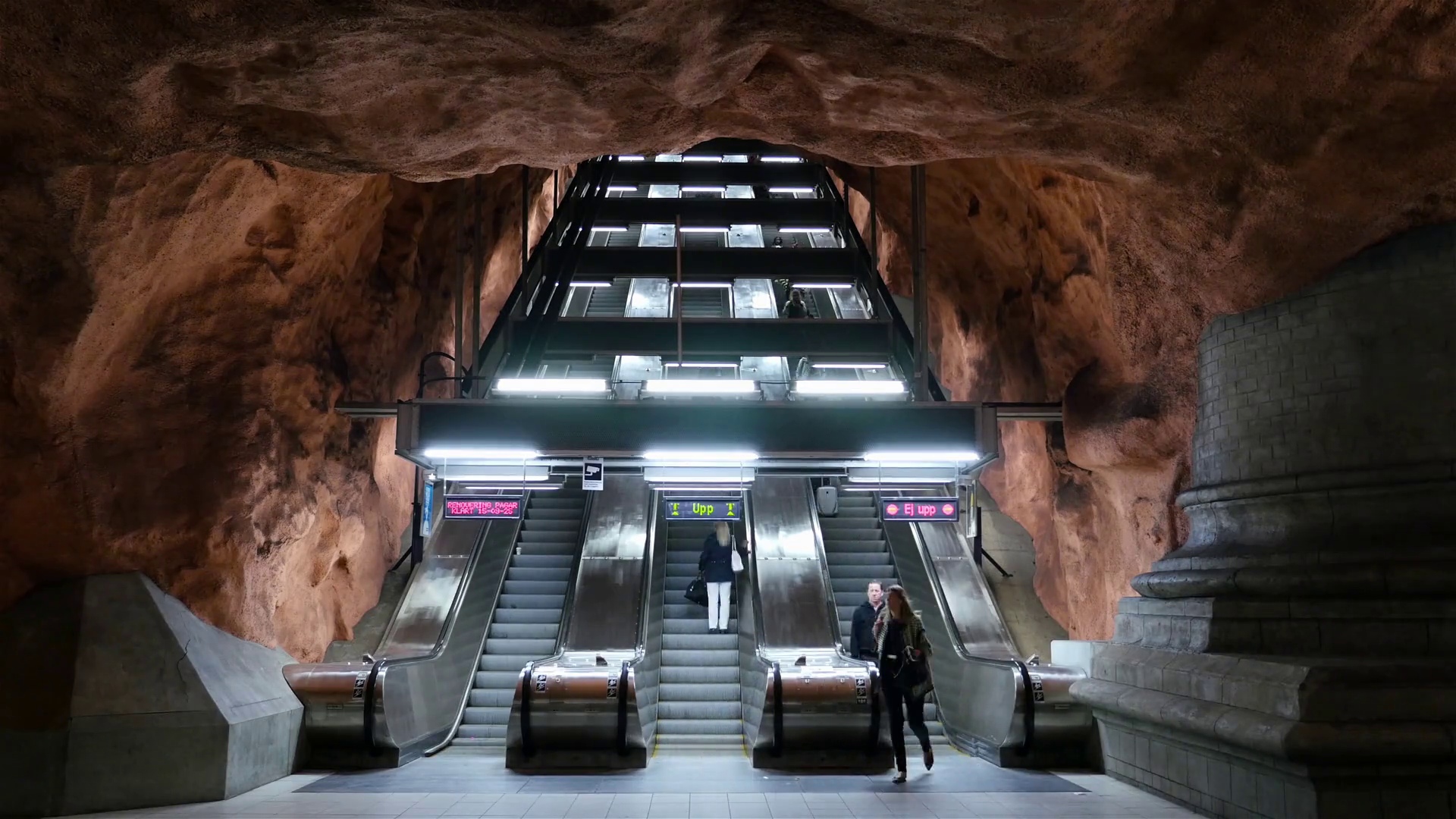 Стокгольмский метрополитен, Швеция – фотографии Швеции