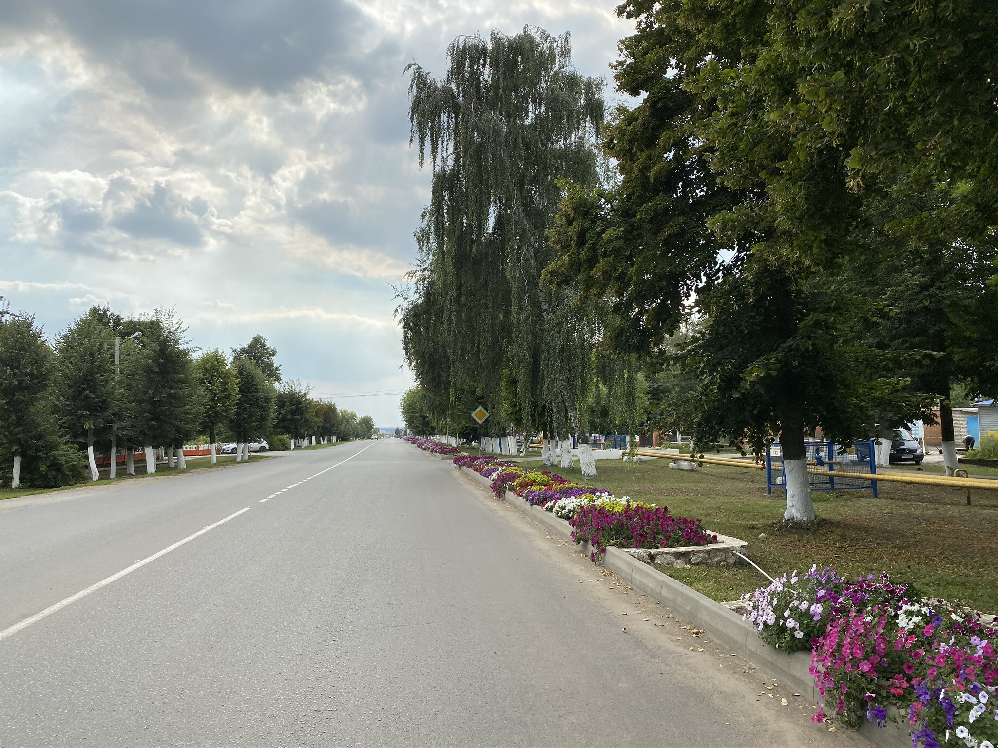 Ухоженные улицы Михайлова, Рязанская область – фотографии России