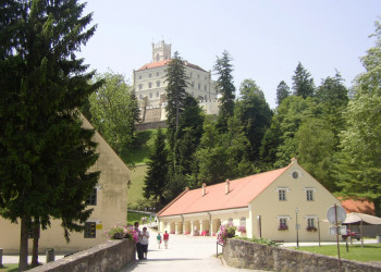 Замок Тракошчан (Trakošćan). Находится в 40 км от Вараждина – фотографии Хорватии