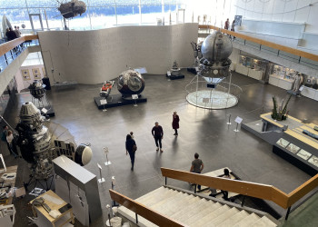 Государственный музей истории космонавтики К.Э. Циолковского, старый зал – фотографии России