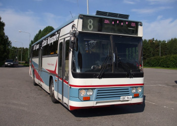 Автобус №8 (Деревня Санта-Клауса - Рованиеми) – фотографии Финляндии