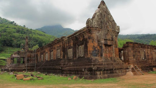 Ват-Пху. Остатки храма. Лаос – фотографии Лаоса
