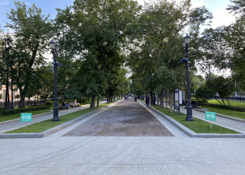 Вид на страстной бульвар в Москве – фотографии России