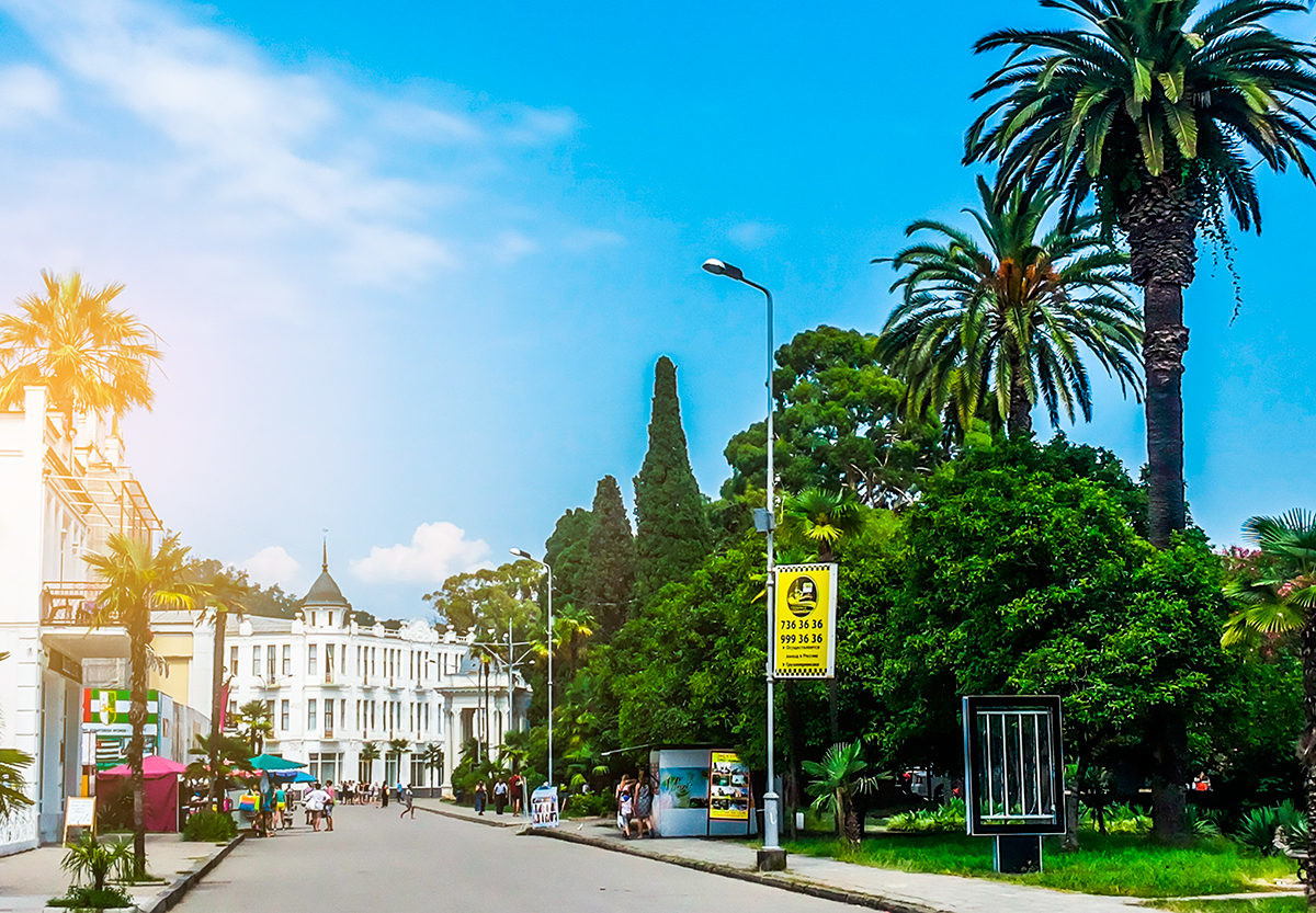 Центральная улица. Сухум – фотографии Абхазии