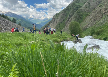 Пейзажи в ущелье Цмиаком – фотографии России