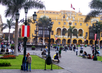 Муниципальный дворец в Лиме – фотографии Перу