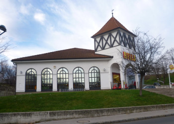 Супермаркет Billa в Маттерсбурге. Австрия – фотографии Австрии