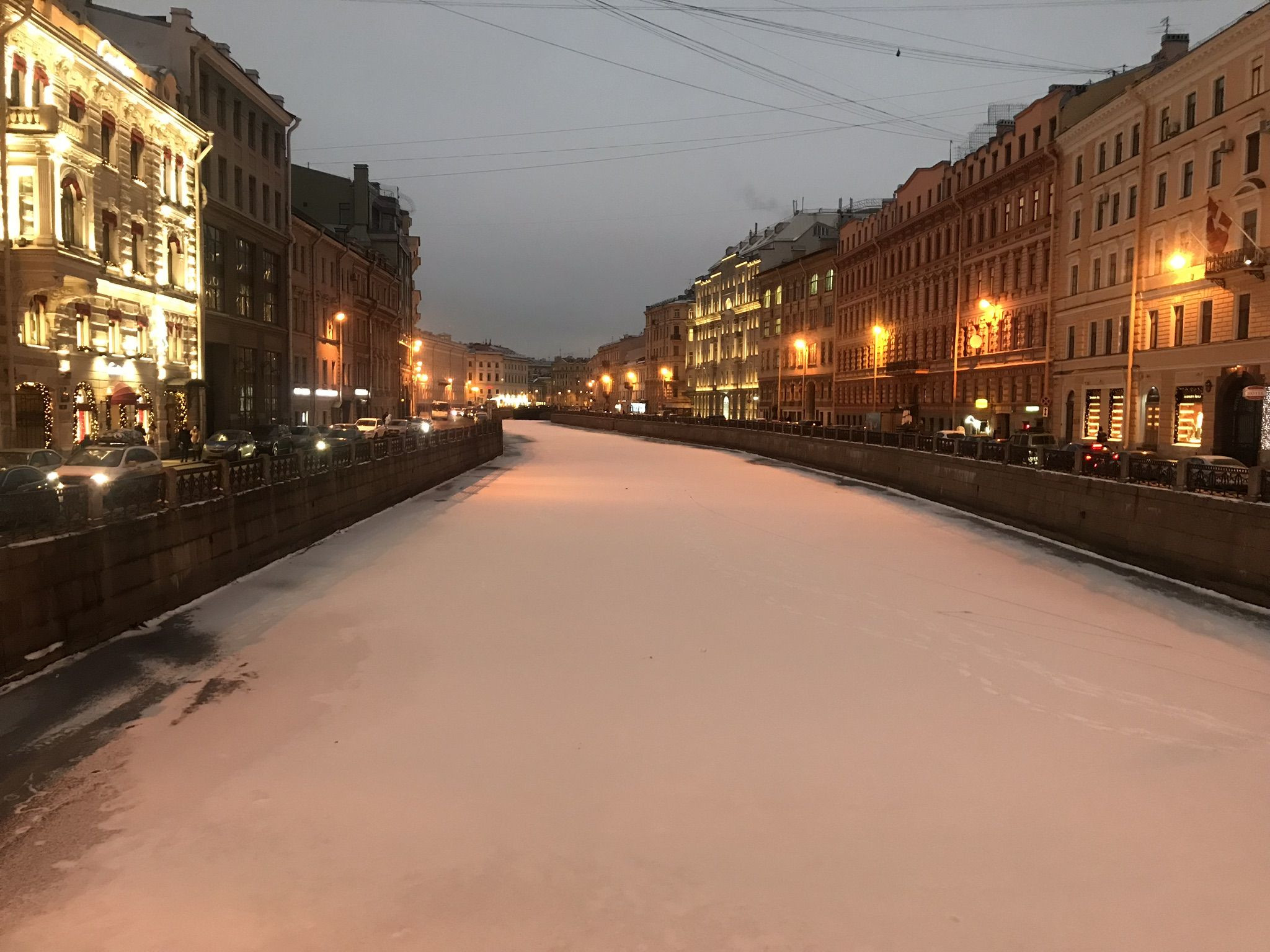 Зимний Питер – фотографии России