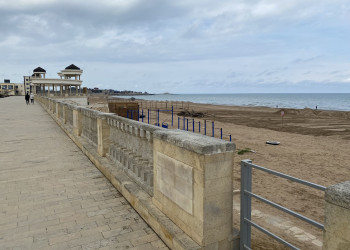 Набережная в Приморском парке, Дербент – фотографии России