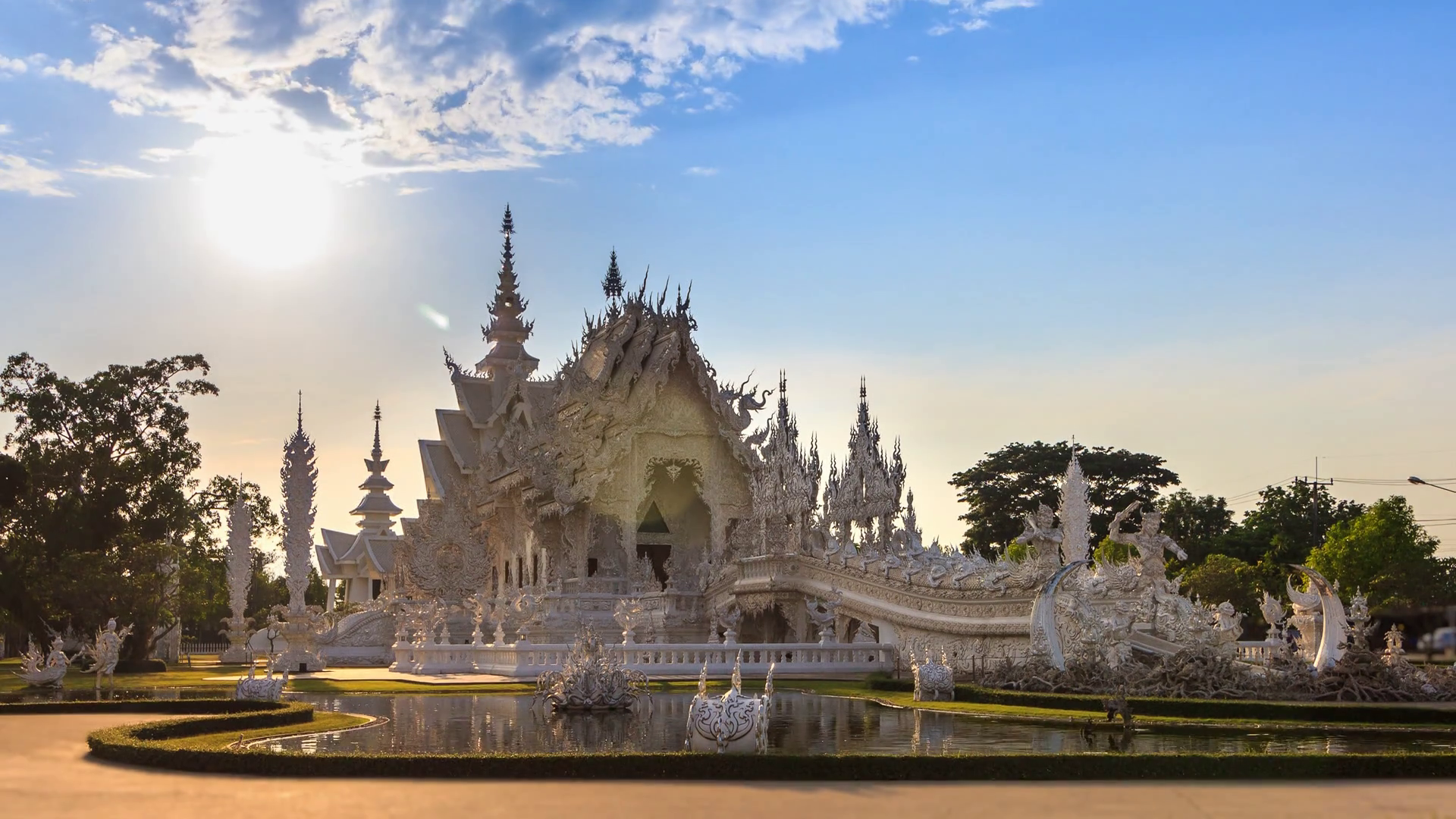 Вид Белого храма официально одобрило религиозное руководство Таиланда – фотографии Таиланда