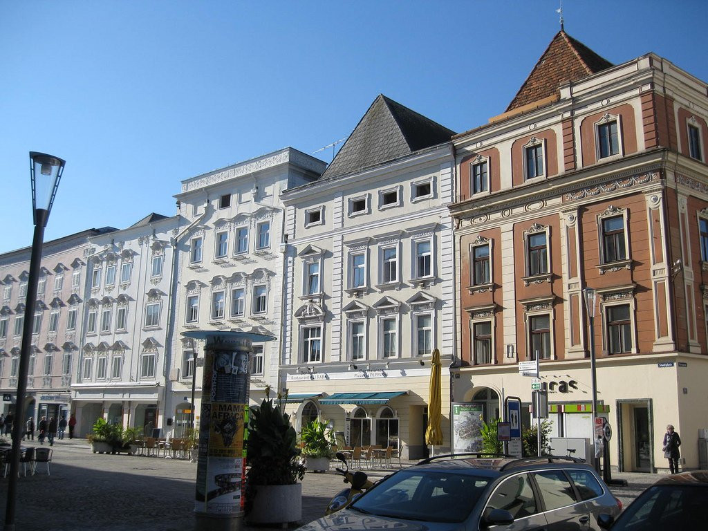 Фасады Вельса. Австрия – фотографии Австрии