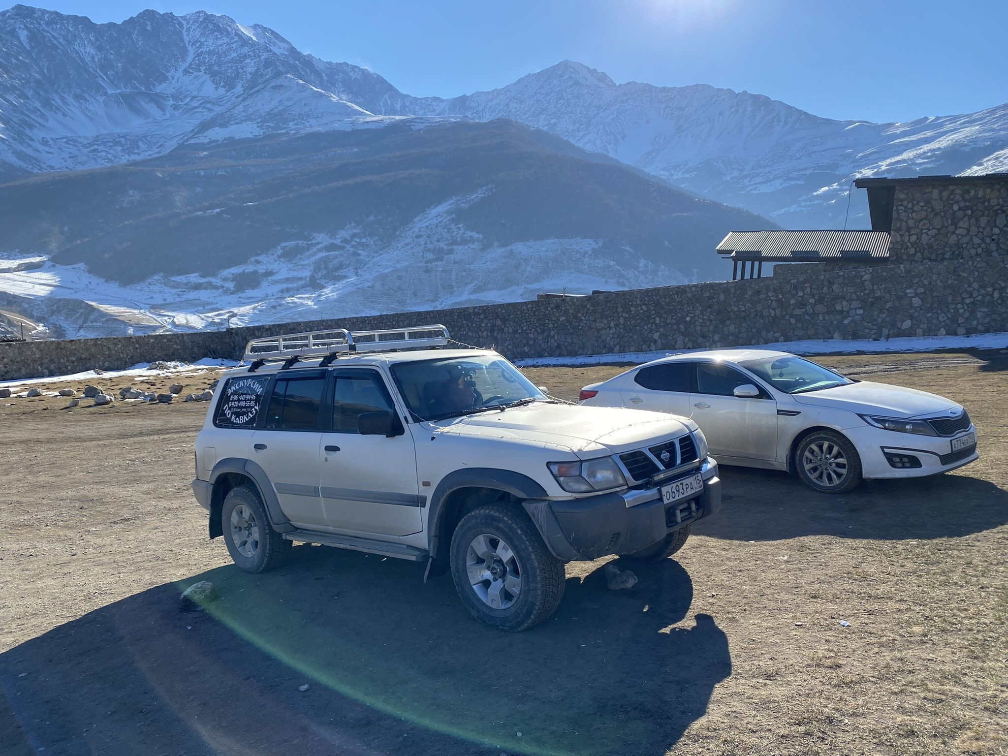 Экскурсионный внедорожник, Северная Осетия – фотографии России