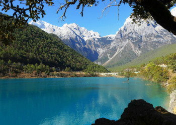 Долина Голубой Луны находится в китайском национальном парке Юйлунсюэшань – фотографии Китая