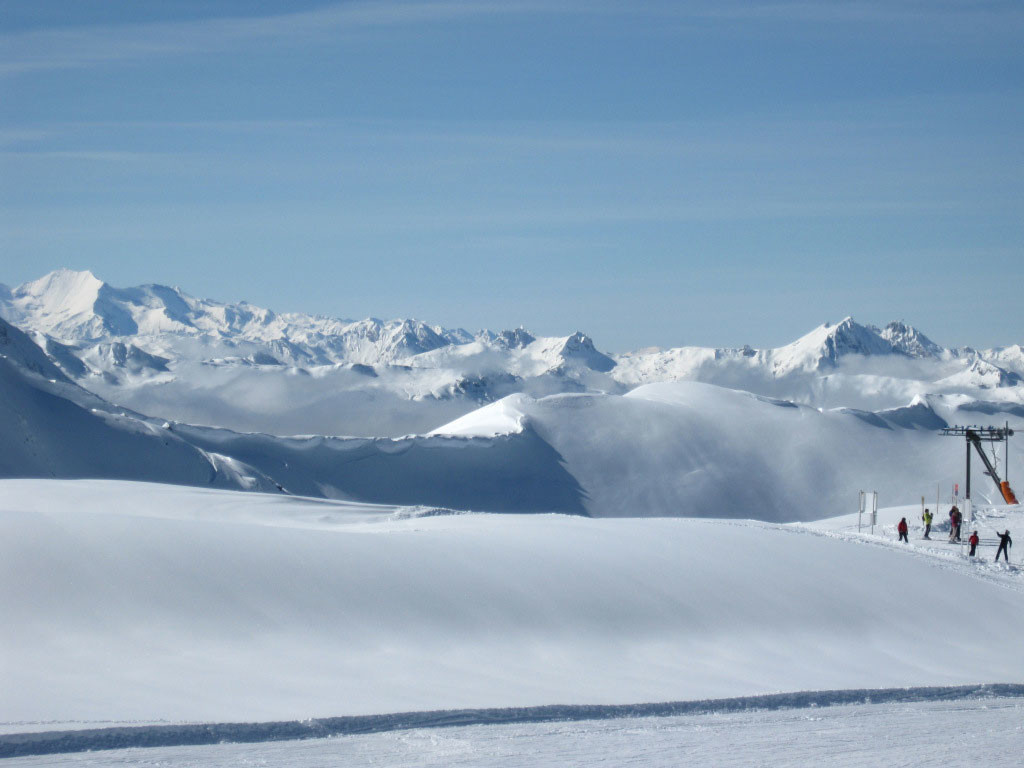 Заснеженные горы. Альтенмаркт - Цаухензее. Австрия – фотографии Австрии