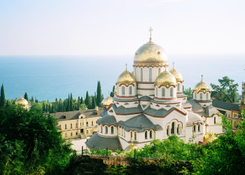 Монастырь в Новом Афоне – фотографии Абхазии