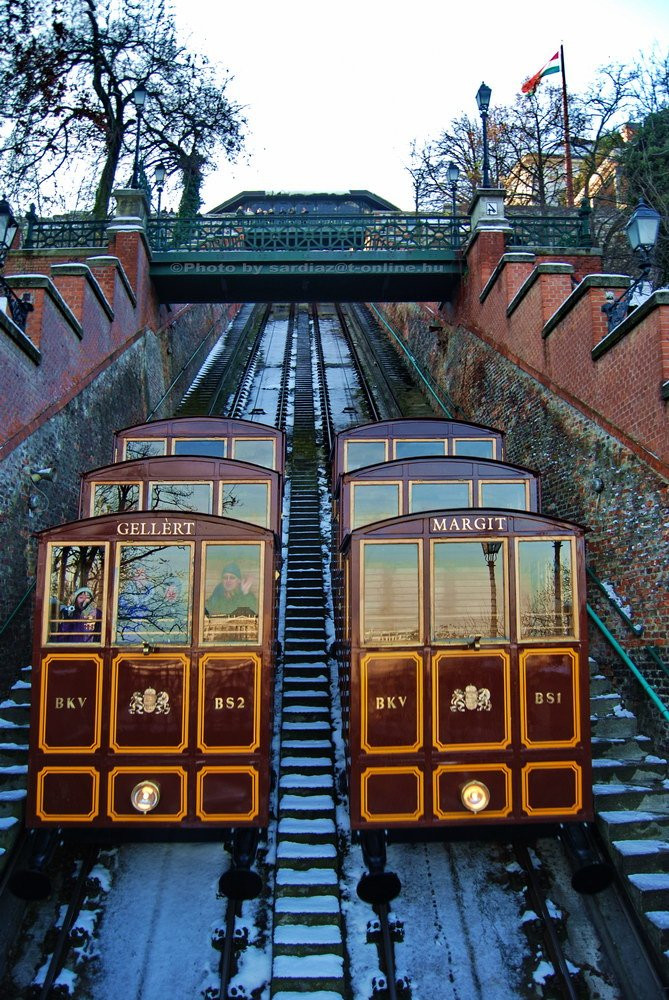 Будайский фуникулер – фотографии Венгрии