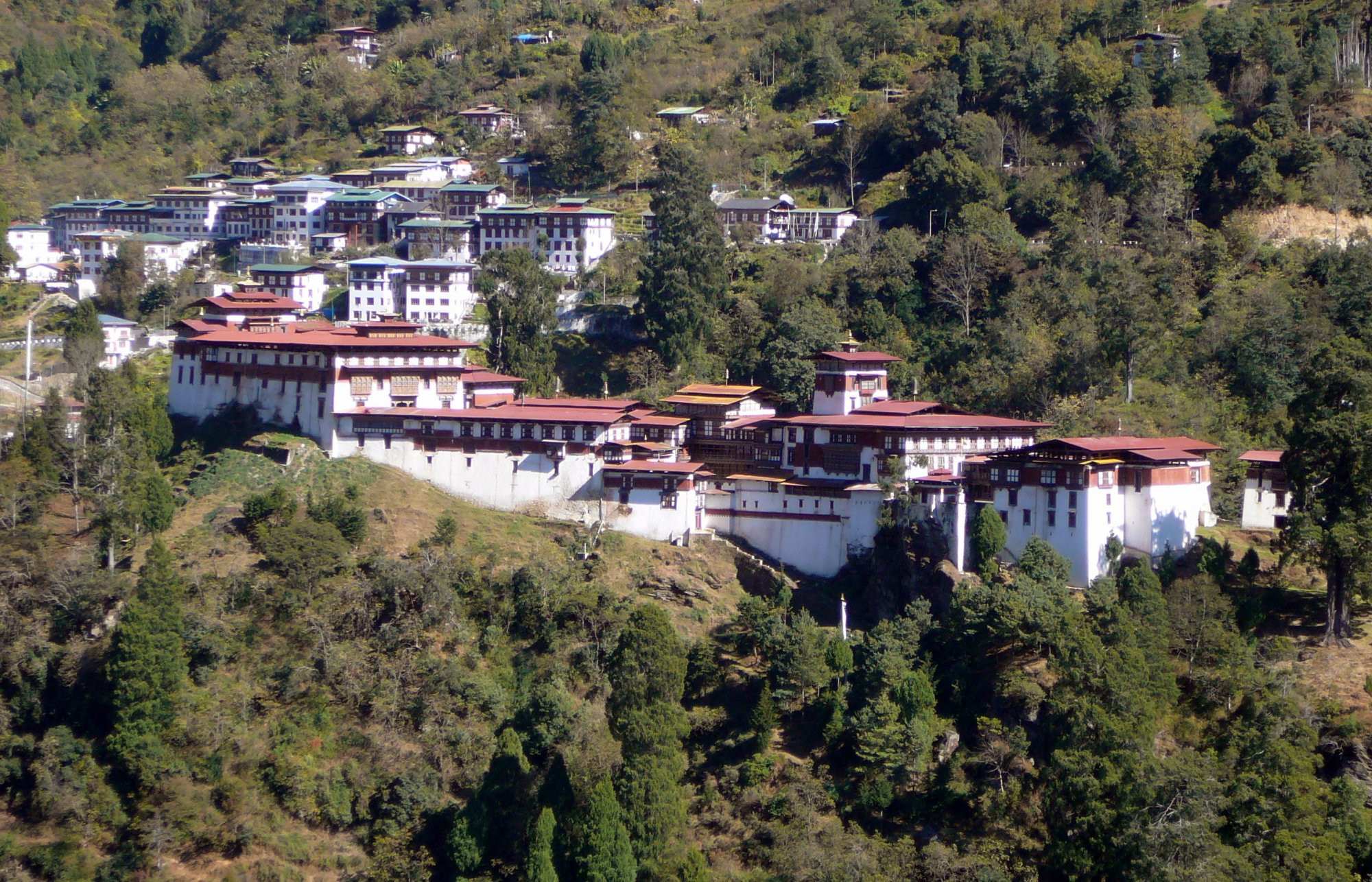Тонгса-дзонг (Tongsa Dzong) – фотографии Бутана