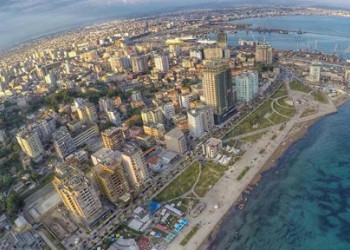 Дуррес с высоты. Албания – фотографии Албании