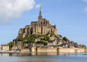 Мон-Сен-Мишель (Mont Saint Michel) - «чудо западного мира», Франция – фотографии Франции