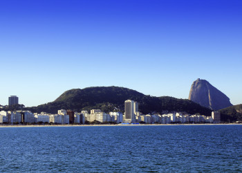 Копакабана (Copacabana) – один из самых известных пляжей Рио – фотографии Бразилии