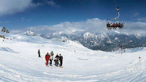 Кресельные подъемники. Бад Гаштайн. Австрия – фотографии Австрии