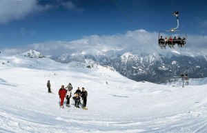 Кресельные подъемники. Бад Гаштайн. Австрия – фотографии Австрии