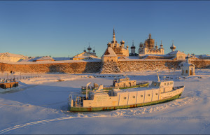 Мужской монастырь в Соловках, Архангельская область, Россия – фотографии России
