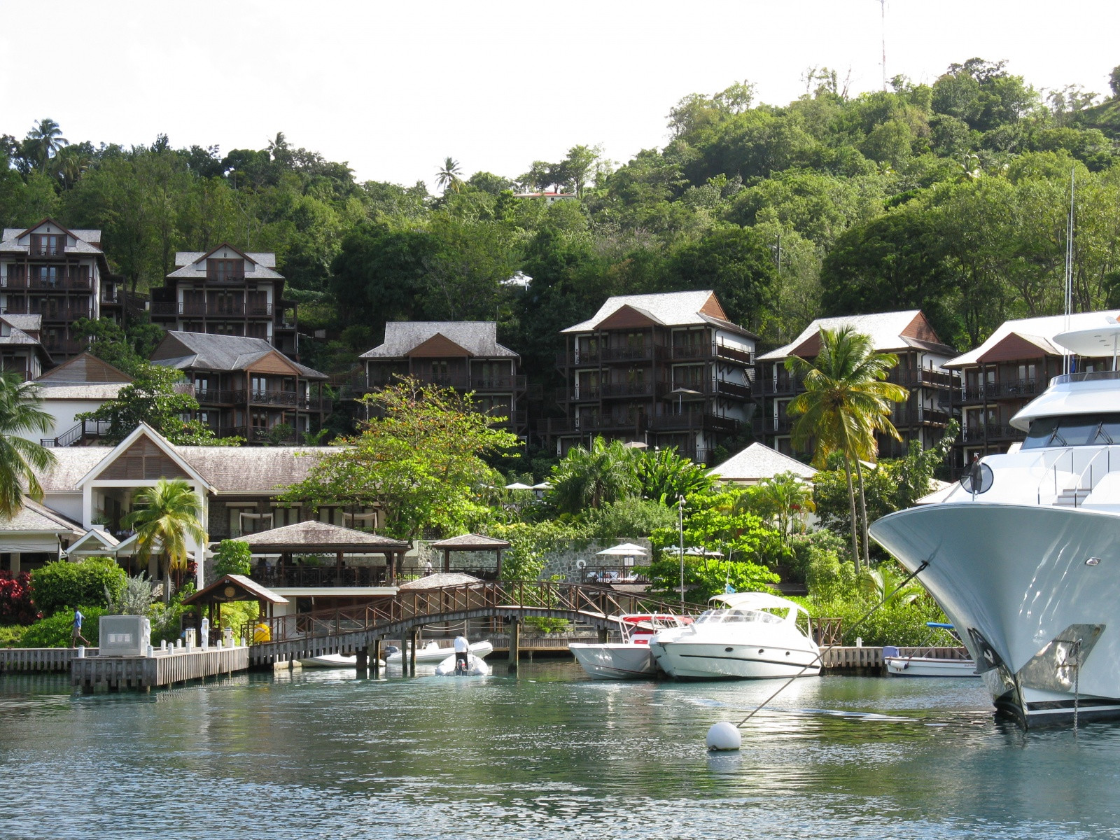 Мариго-Бэй на острове Сент-Люсия – фотографии Сент-Люсии