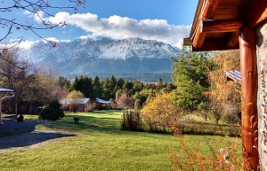 Вид из гостевого домика. Национальный парк Лаго Пуэло. Аргентина. – фотографии Аргентины