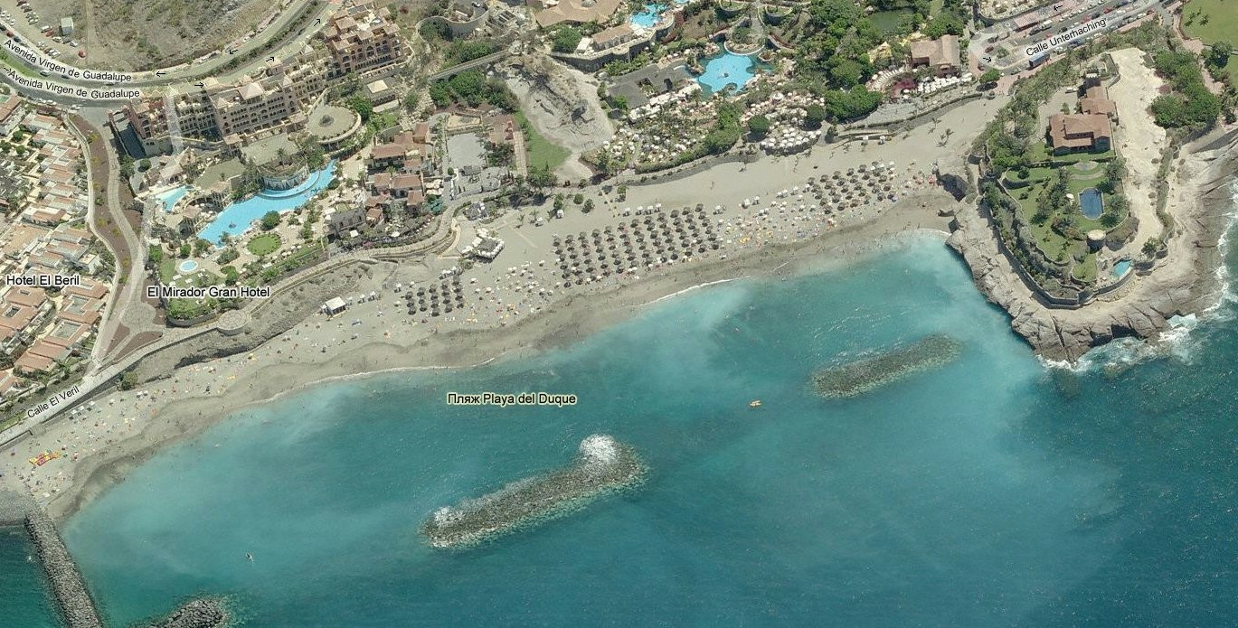 Плайя дель Дюке – фотографии Канарских островов