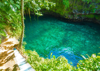 Большая плавательная яма То-Суа (To Sua Ocean Trench), остров Уполу, Самоа – фотографии Самоа