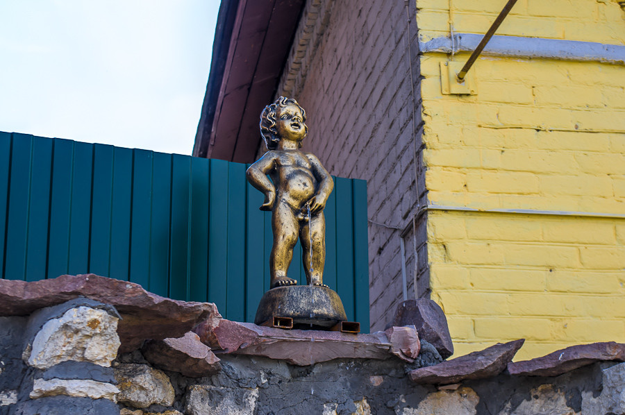 Писающий мальчик, Шацк – фотографии России