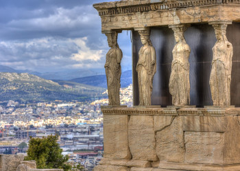 Афинский Акрополь в городе Афины – фотографии Греции