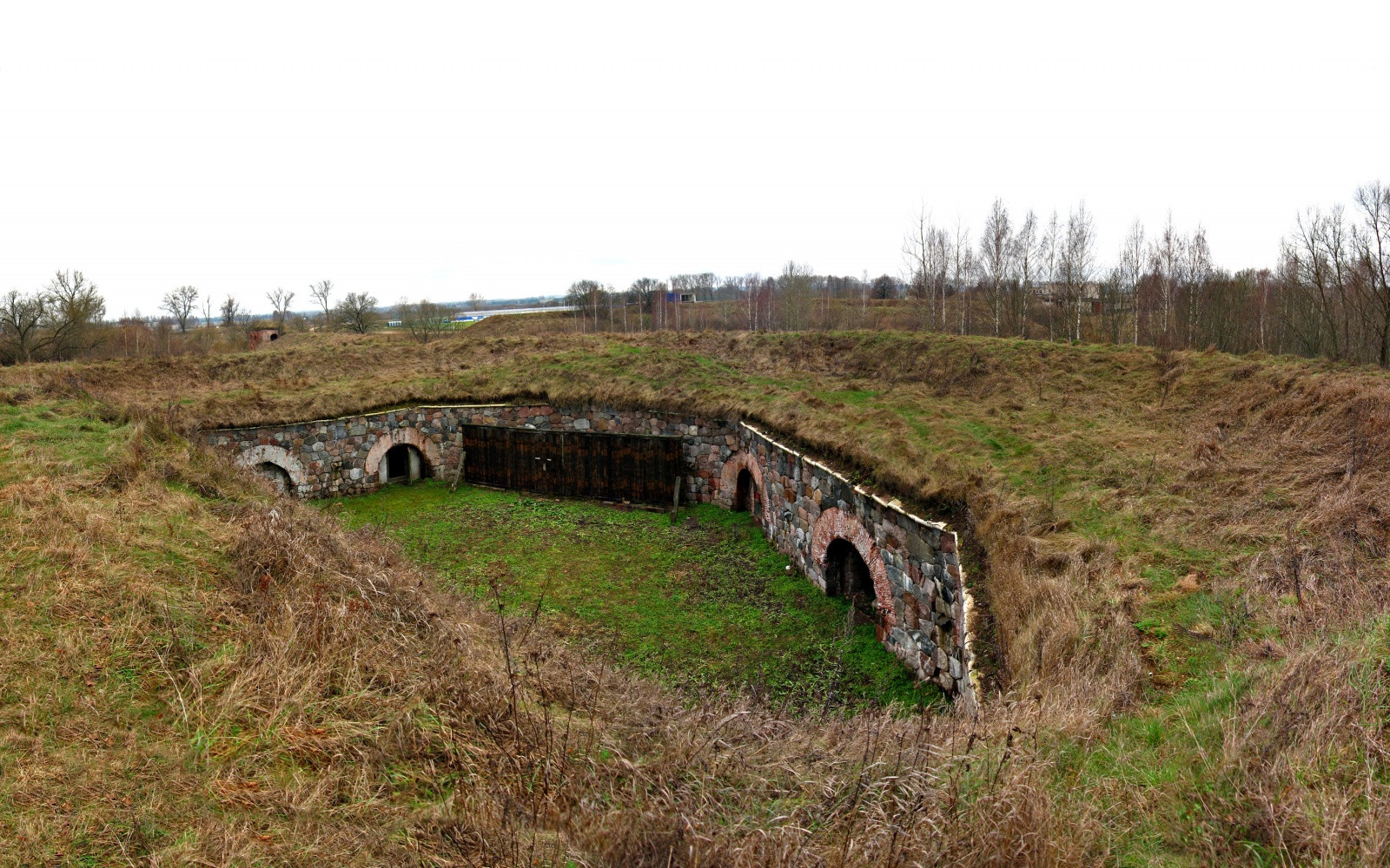 Даугавпилсская крепость в Латвии – фотографии Латвии